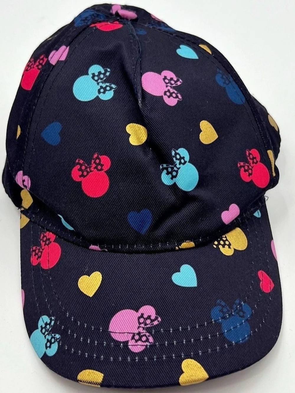 522 Disney Colorful Minnie Print Hat